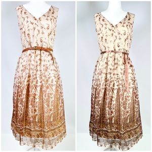 Jonathan Martin Hi Studio Silk Floral dress